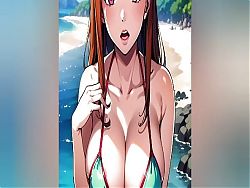 Ai generated Girls Nami , Robin,Yor Forger, Orihime Compilation