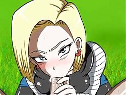 Dragonballs Android 18 - POV Real Blowjob by Misskitty2k Gameplay